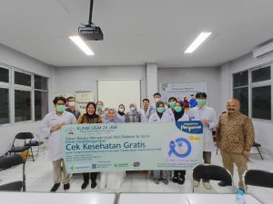 Klinik UGM 24 Jam (Klinik Dokter Keluarga Korpagama) Menyelenggaran Cek Kesehatan Gratis bagi tenaga Kontrak/Outsourcing di lingkungan Fakultas Klaster Sosio Humaniora Universitas Gadjah Mada.
