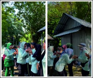 Syawalan Bersama Keluarga Besar Senam Lansia Klinik Korpagma (PALAPA)